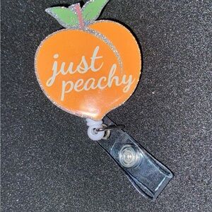 Just Peachy Badge Reel
